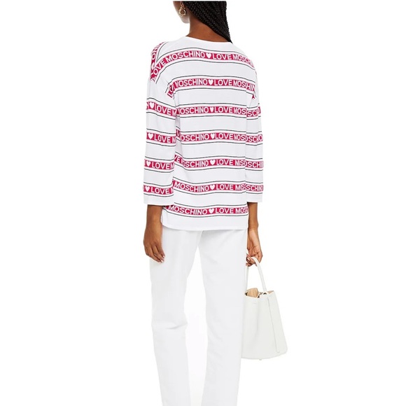 💕 💗 Love Moschino 💗💗🌸jacquard knit sweater - Picture 3 of 4